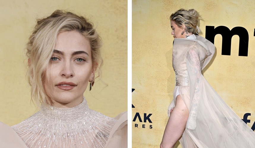 Córka Michaela Jacksona zachwyca w odważnej sukni z rozcięciem na udzie, fani dostrzegają to samo!