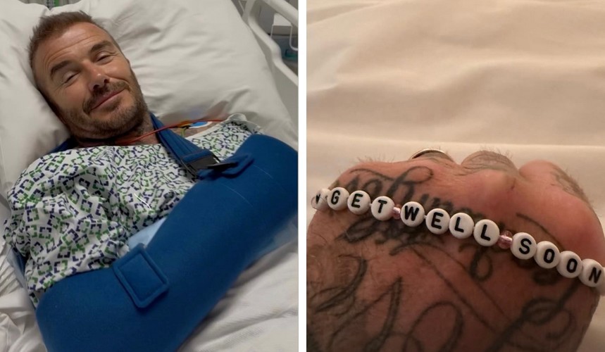 David Beckham hospitalizowany: Victoria udostępnia zdjęcie — ale jeden szczegół tła wprawia fanów w osłupienie!