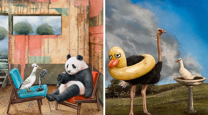 20 onirycznych obrazów Tysona Grumma, w których „dziwne wydarzenia zajmują centralne miejsce”!