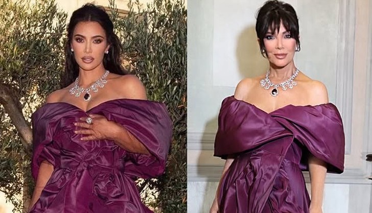 Kris Jenner nosi odważną suknię Kim Kardashian — fani twierdzą, iż „wygląda młodziej niż Kim”!