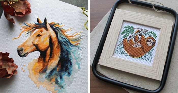 30 wzorów do haftu krzyżykowego, które stworzyła kreatywna projektantka!