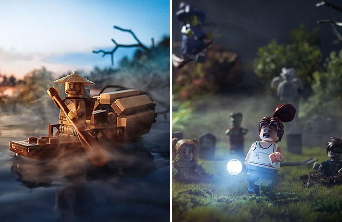 Fotograf ożywia LEGO dzięki tym 20 filmowym scenom!