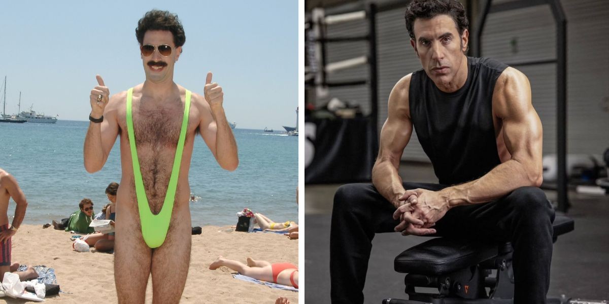 Metamorfoza Sachy Barona Cohena, gwiazdy „Borata”, szokuje fanów: „Czy to AI?”