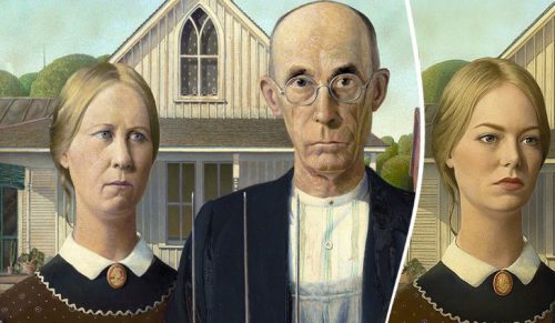 Oto jak wyglądałyby 24 słynne obrazy, gdyby przedstawiały gwiazdy Hollywood!