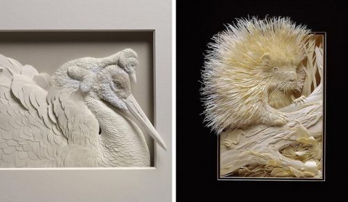 30 niesamowitych papierowych rzeźb, które wyglądają niemal jak żywe, autorstwa Calvina Nichollsa!