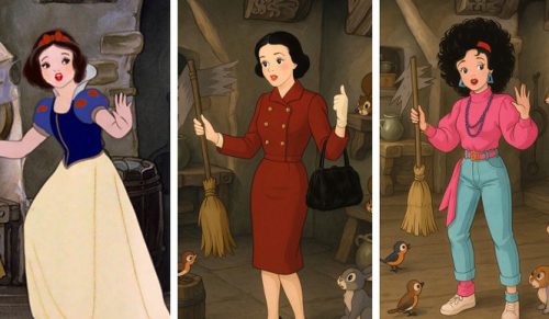 Oto jak wyglądałoby 14 kultowych postaci z kreskówek, gdyby żyły w innej epoce!