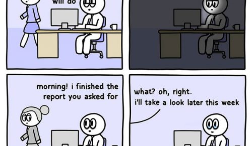 Komiksy o drobnych obserwacjach z życia codziennego (21 obrazków)