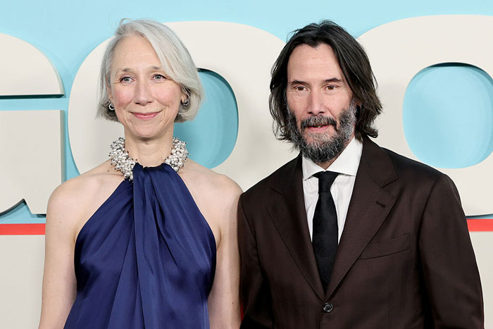 Keanu Reeves w końcu rozwiewa plotki o ślubie z Alexandrą Grant