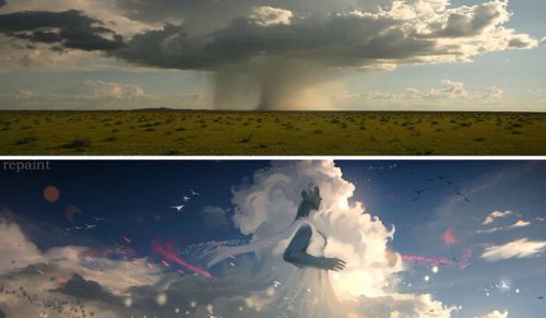 Artysta przemienia rzeczywistość za pomocą fantastycznych motywów, na nowo odkrywając dziecięcy zachwyt