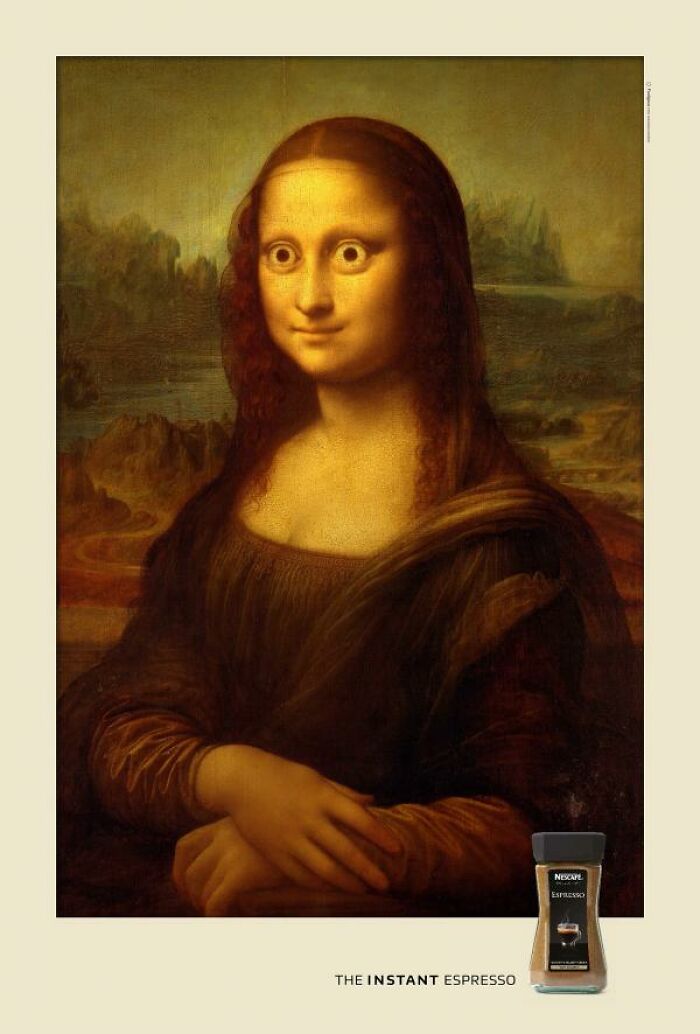 Mona Lisa w reklamach: 27 sprytnych kampanii z legendarnym obrazem