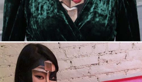 To, co ta artystka robi ze swoją twarzą, poważnie miesza w głowach (21 zdjęć)