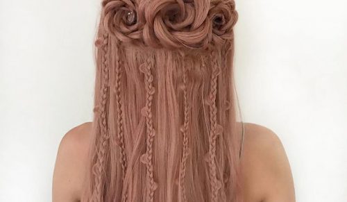 Niemiecka nastolatka tworzy niezwykłe fryzury