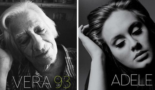 Mieszkańcy domu opieki odtwarzają kultowe okładki albumów