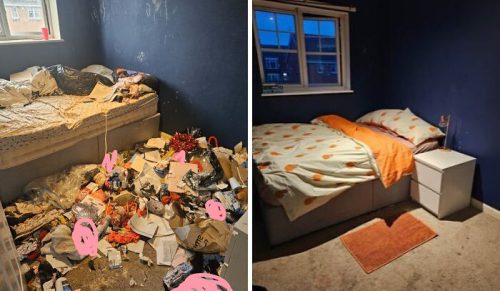 80 satysfakcjonujących zdjęć: pokoje przed i po sprzątaniu