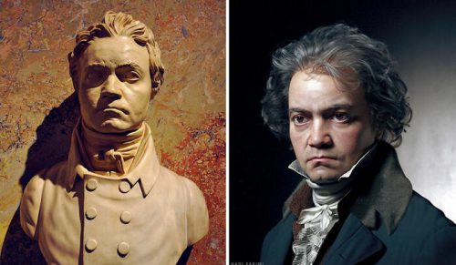 Artysta 3D Odświeża Wizerunki Twórców z Przeszłości