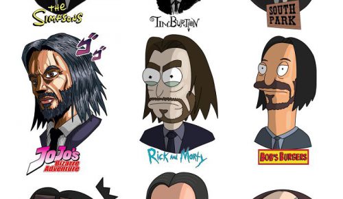 Artysta przerabia znane twarze na rozpoznawalne style kreskówek