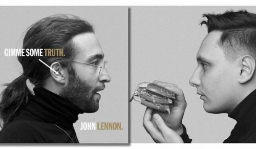 Artysta z przymrużeniem oka pokazuje, co dzieje się poza kadrami słynnych okładek płyt