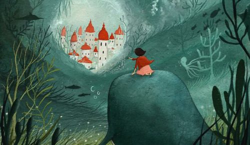 30 zaczarowanych ilustracji Mai Lindberg, gdzie fantazja spotyka rzeczywistość