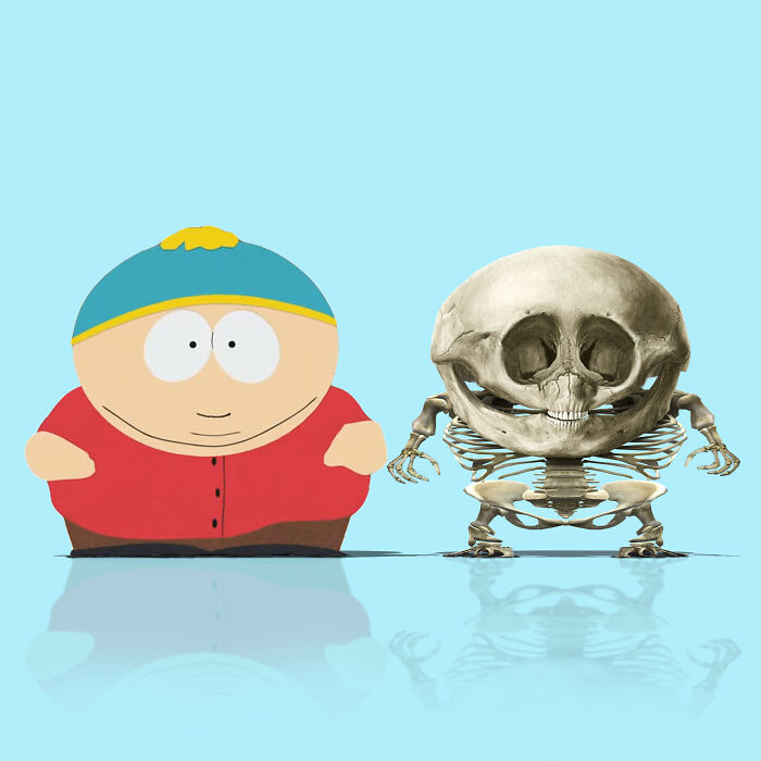 Eric Cartman skeleton