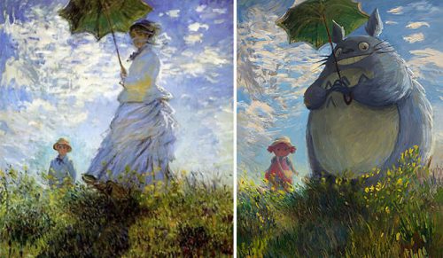 8 klasycznych obrazów odtworzonych z postaciami popkultury