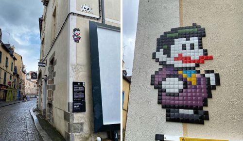 80 mozaik ulicznych inspirowanych pikselami
