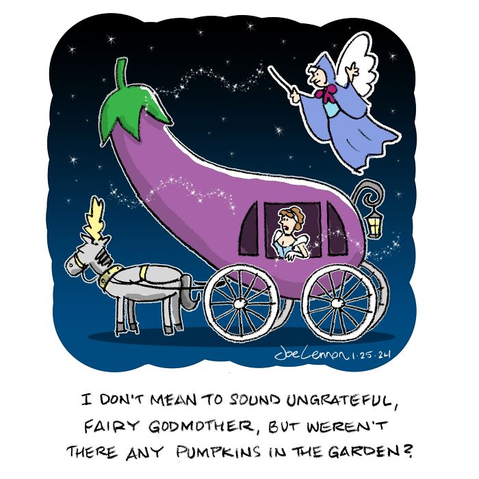 Ten rysownik w jednopanelowych komiksach celnie wyśmiewa postacie popkultury