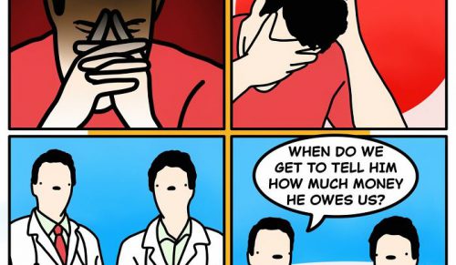 60 mrocznych, zabawnych komiksów komentujących sprawy społeczne i politykę