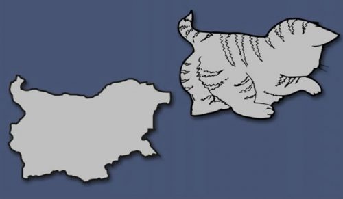 Facet narysował Europę na nowo, wyobrażając sobie, jak wyglądają kraje