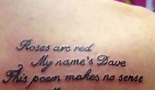 26 razy, gdy ludzie nawet nie zdawali sobie sprawy, jak złe są ich tatuaże