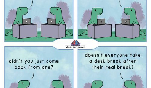 48 nowych komiksów „Dinosaur Couch” o skomplikowanych emocjach i zdrowiu psychicznym