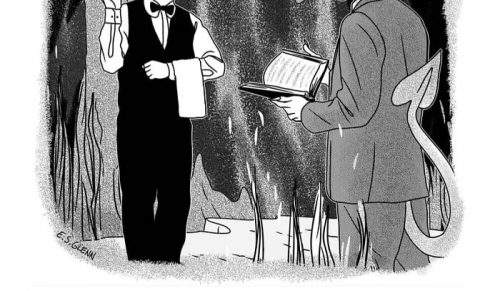 Zabawne komiksy jednopanelowe E.S. Glenna o absurdach współczesnego życia