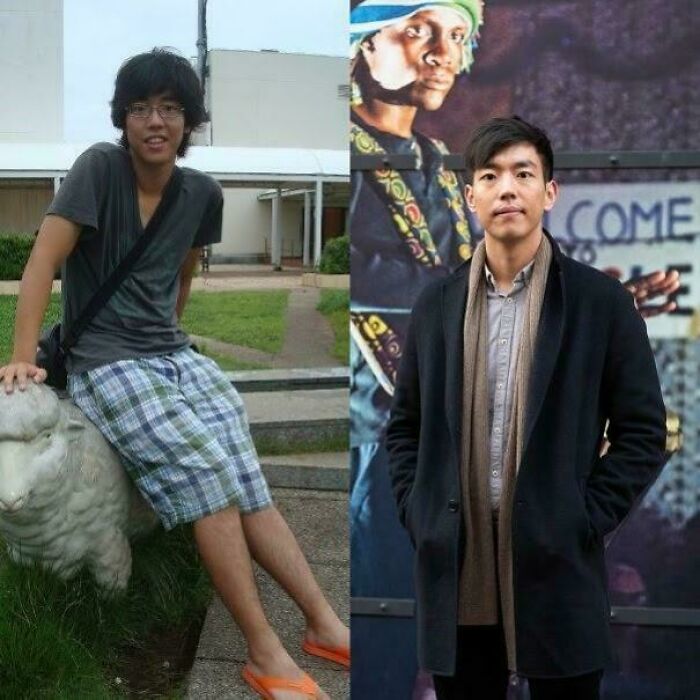 Me In 2011 In Tokyo, And 2021 In NYC
