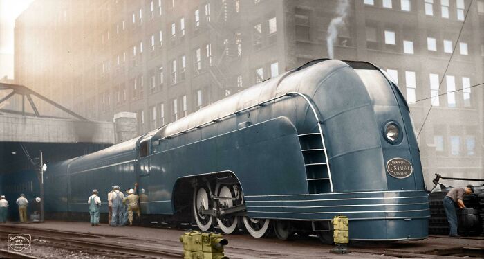 The New York - Chicago Mercury Train In 1936