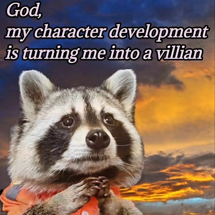 Raccoons Have Never Been More Relatable Than They Are In These 30 Dark Humor Memes