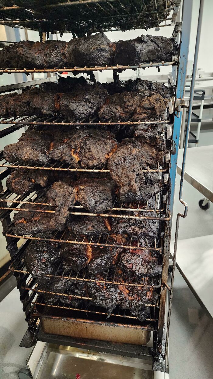 Oops...😬 Our Rational Failed On Us In The Middle Of An Over Night Cook For Pastrami