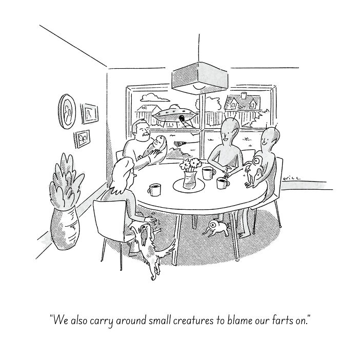 40 Clever Cartoons By Eric C. That Find Humor In Life’s Everyday Absurdities
