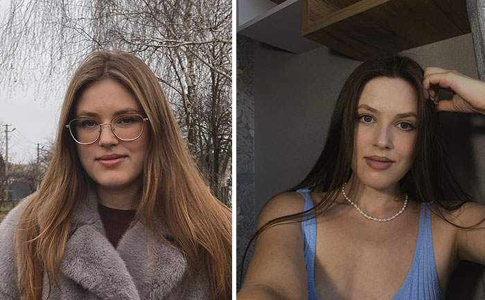 A woman shows a remarkable transformation, looking happier and more relaxed after leaving an unhappy marriage.