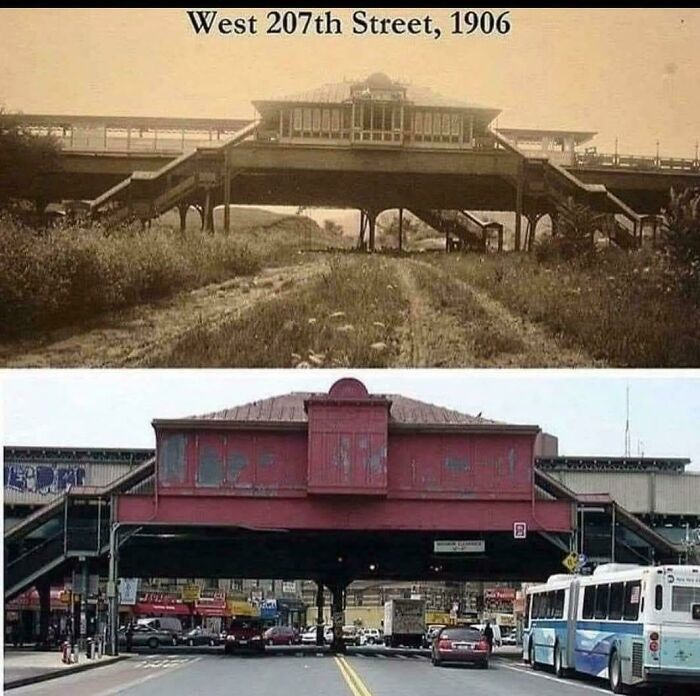 Then And Now West 207th Street