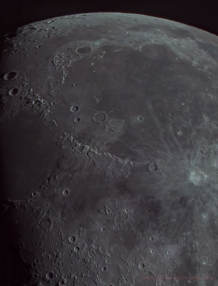Lunar surface close-up captured in stunning backyard astrophotography in Kentucky