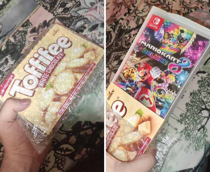 Hey, I Ordered A Mario Game, Not Toff... Oh, Ok, Nvm