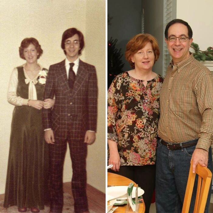 My Parents 1976 And 2020. They Have Been Married 39 Years This Year