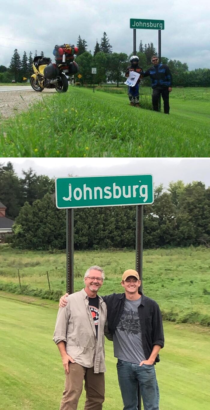 12 Years Ago And “Now” With My Son