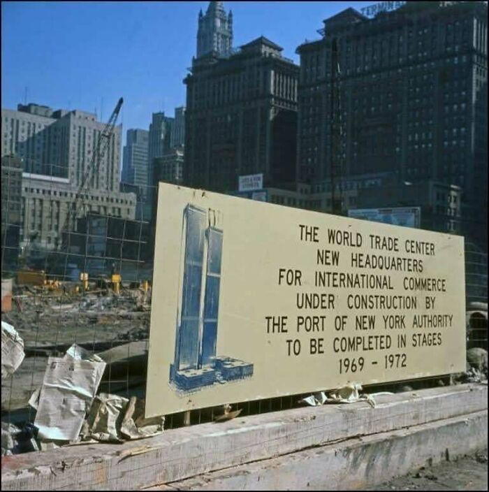 Demolition Of Hudson Terminal/Construction Of The Original World Trade Center