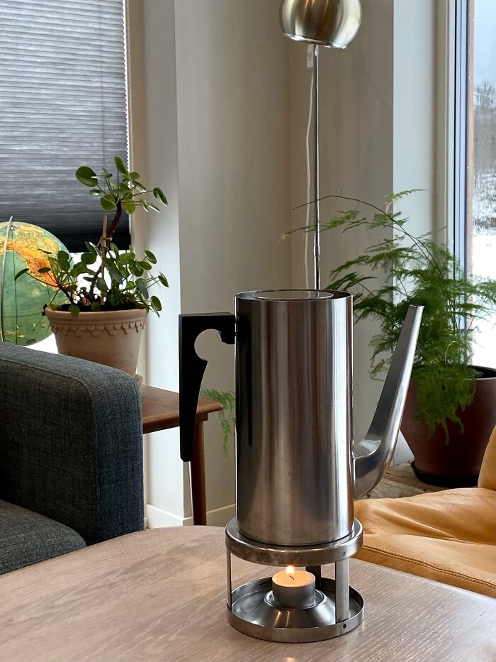 Wedding Gift My Parents Got In The Late 60s. Stelton Aj Coffee Pot