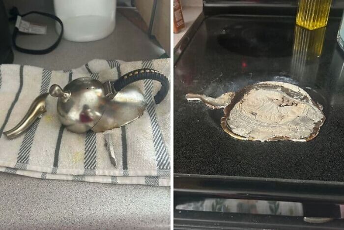 Left The Kettle On The Stove