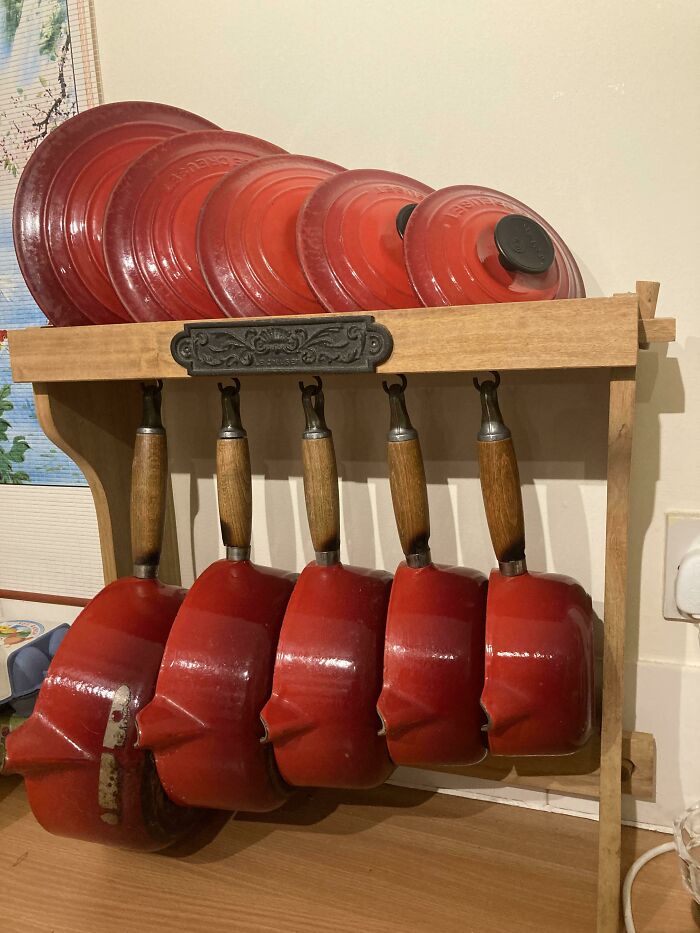 Le Creuset Enamel/ Iron Saucepan Set (80’s/90’s)