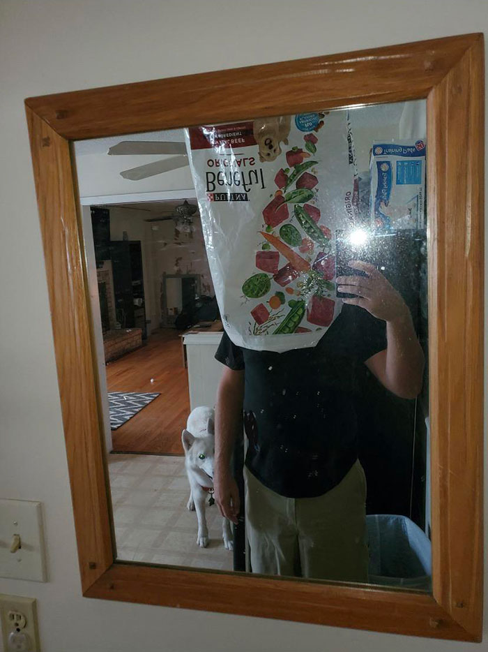 Watching People Try To Hide When Selling Mirrors