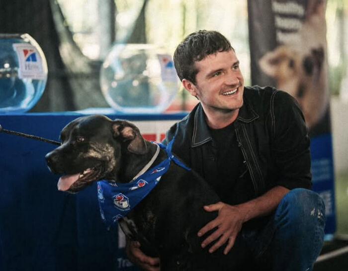 'Hunger Games' Star Josh Hutcherson Shares His Heartwarming Rescue Story to Inspire Dog Adoptions