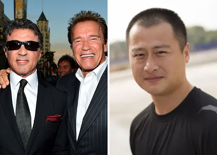 Sylvester Stallone, Arnold Schwarzenegger, and Kun Liu, tied to security fails on Hollywood sets.