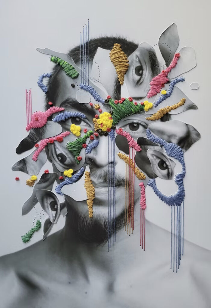 Collage And Embroidery Katy Williamson